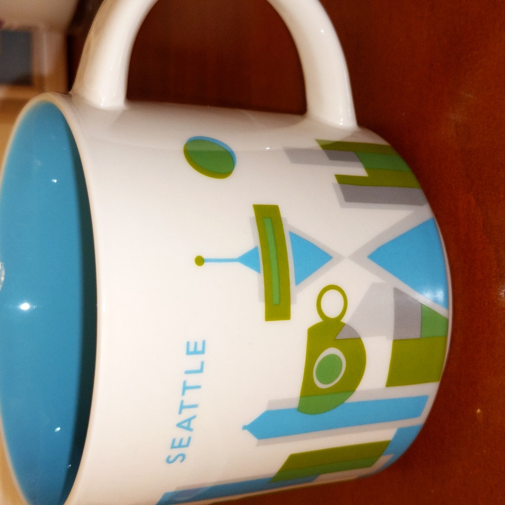 Starbucks Seattle Wa You Are Here Series Ceramic Beverage Coffee Tea Mug Cup - Picture 4 of 7